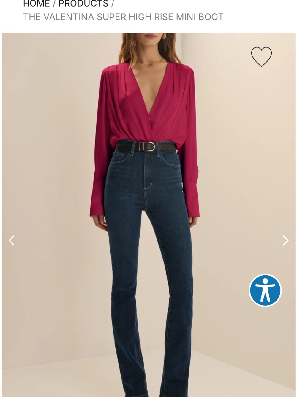 Favorite Daughter Super High-Rise Valentina Jeans